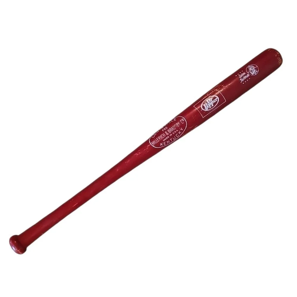 Vintage Salem RedBirds Wooden Baseball Bat Dr Pepper Louisville Minor League